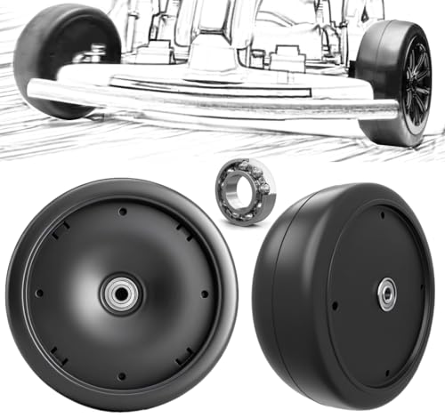 11'' Nylon Rear Tires for Power Wheels Go Kart, Pair J101119
