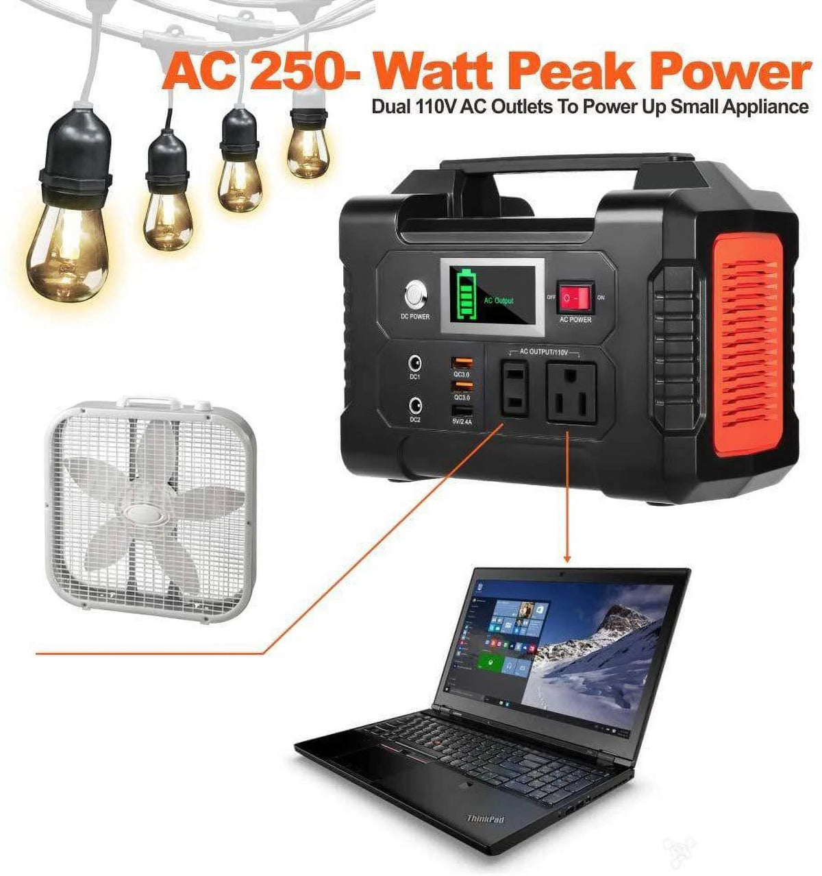200W Portable Power Station M65377