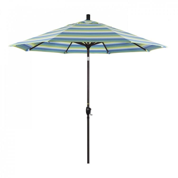9' Patio Umbrella with Bronze Aluminum Pole Y5168