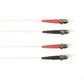 White 10M ST-ST Fiber Optic Cable A4175