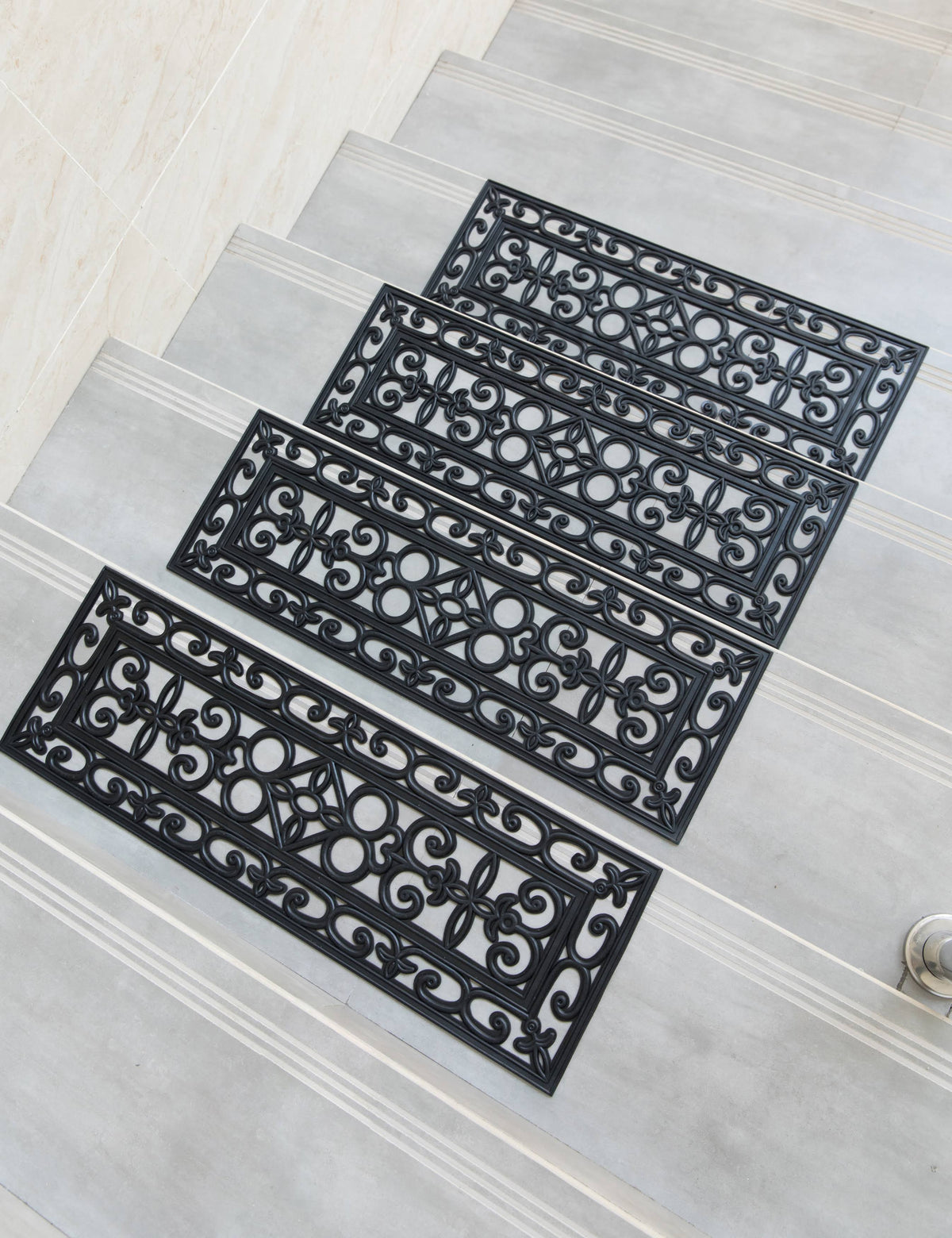 Set of 4 Anti-Slip Stairs Tread Mat G925339
