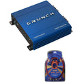 1000W 2 Channel Car Amplifier + 4-Gauge Wiring Kit X9911