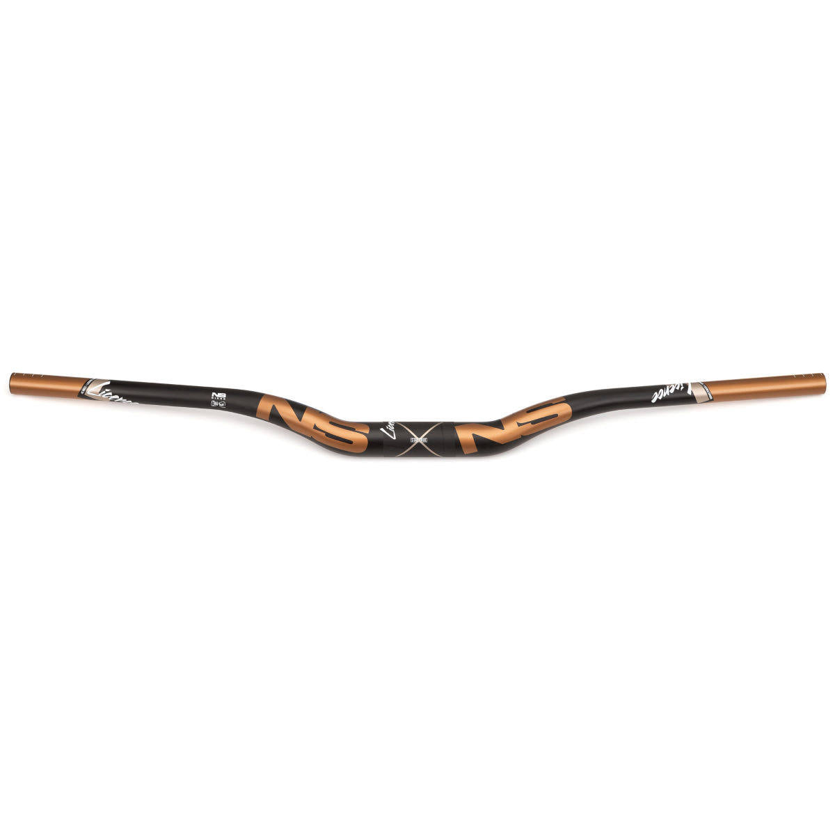 Carbon Riser Bars 820mm Black-Gold I5275