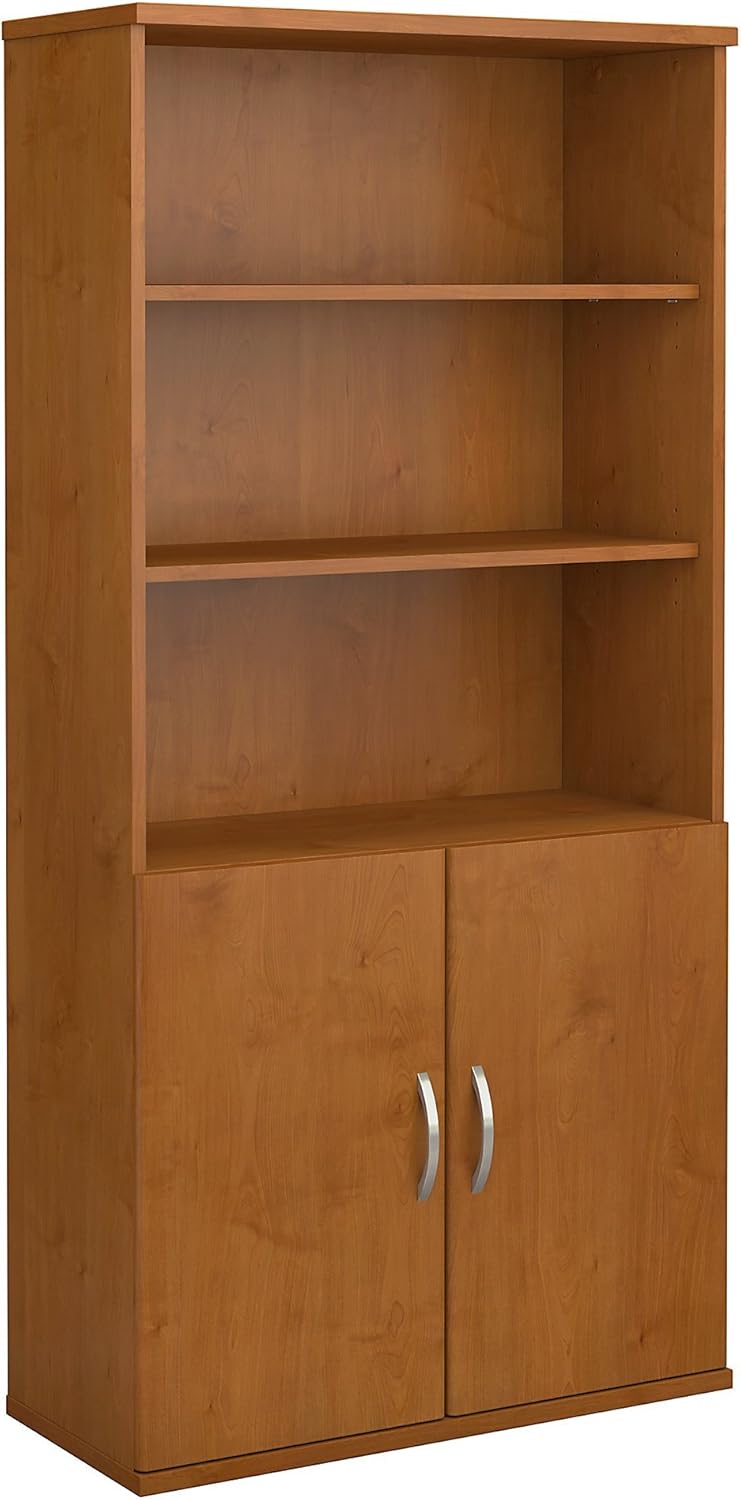 36W 5 Shelf Bookcase with Doors F44737