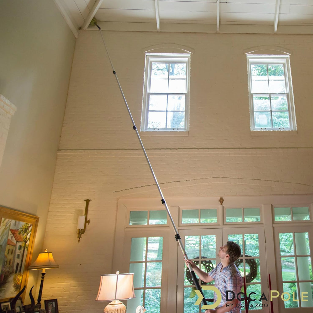 Telescoping Extension Pole with Cobweb Duster H3524