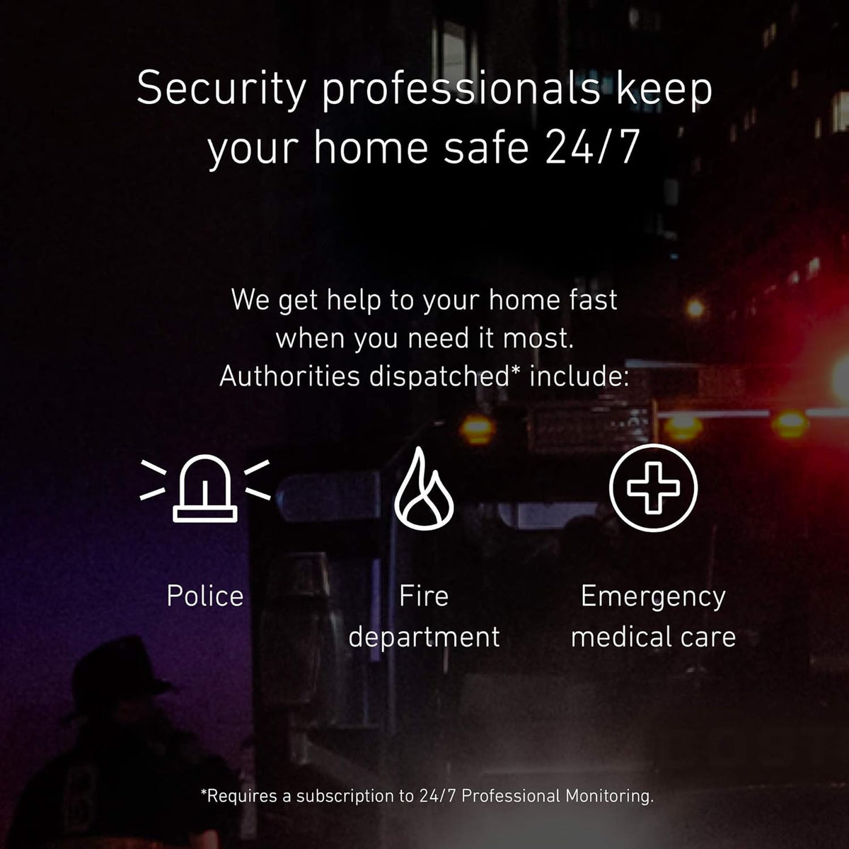 9 Piece Wireless Home Security System with HD Camera C8251