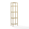 Gold Narrow Open Display Case G569