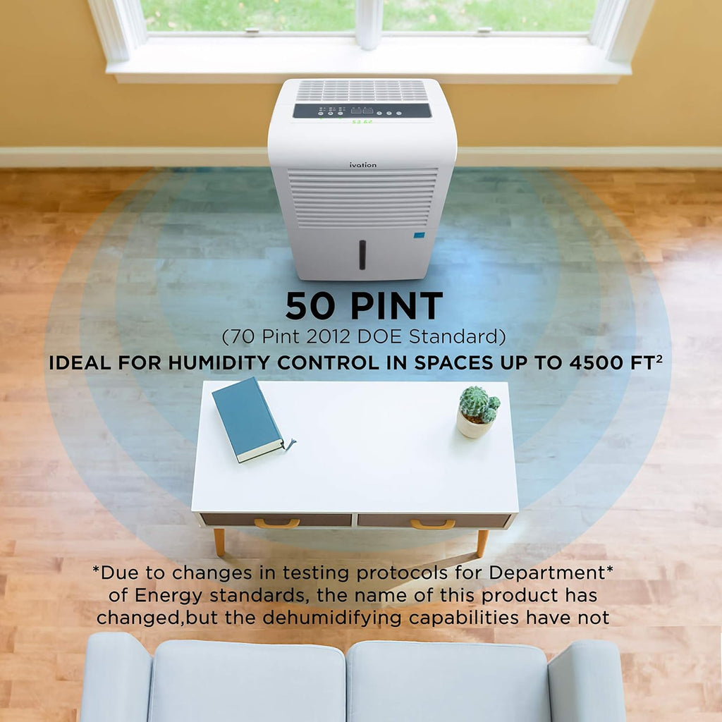 4,500 Sq Ft Dehumidifier with Pump F885595