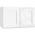 White 30x18 in. Wall Bridge Cabinet C670