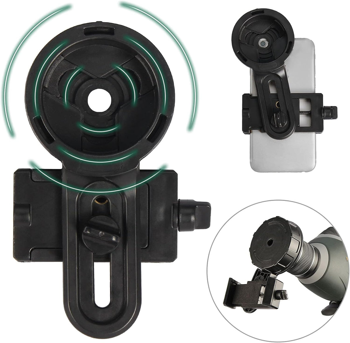 20-60X80 BAK4 Spotting Scope with Carrying Bag and Phone Adapter N213614
