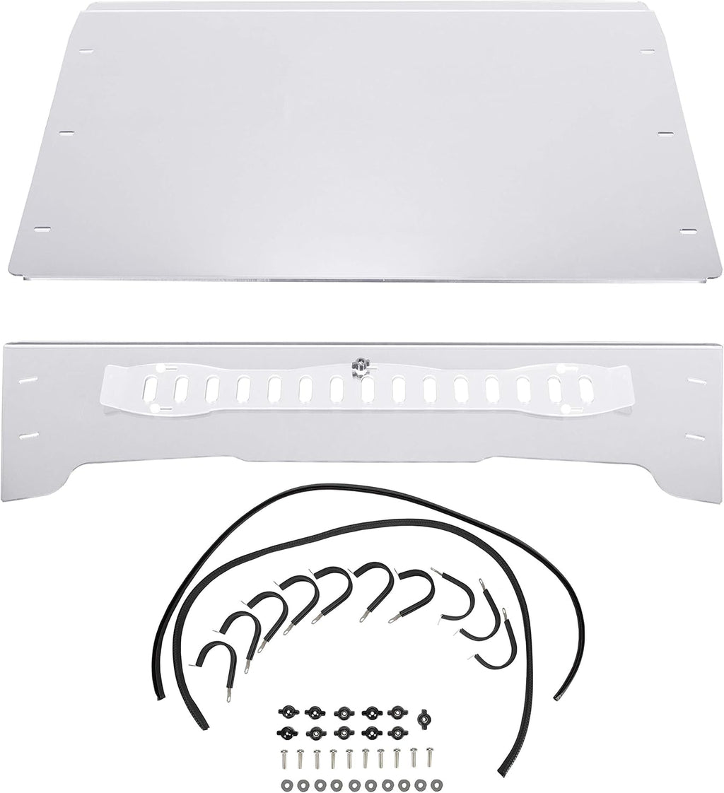 Front Vented Scratch Resistant Windshield C817