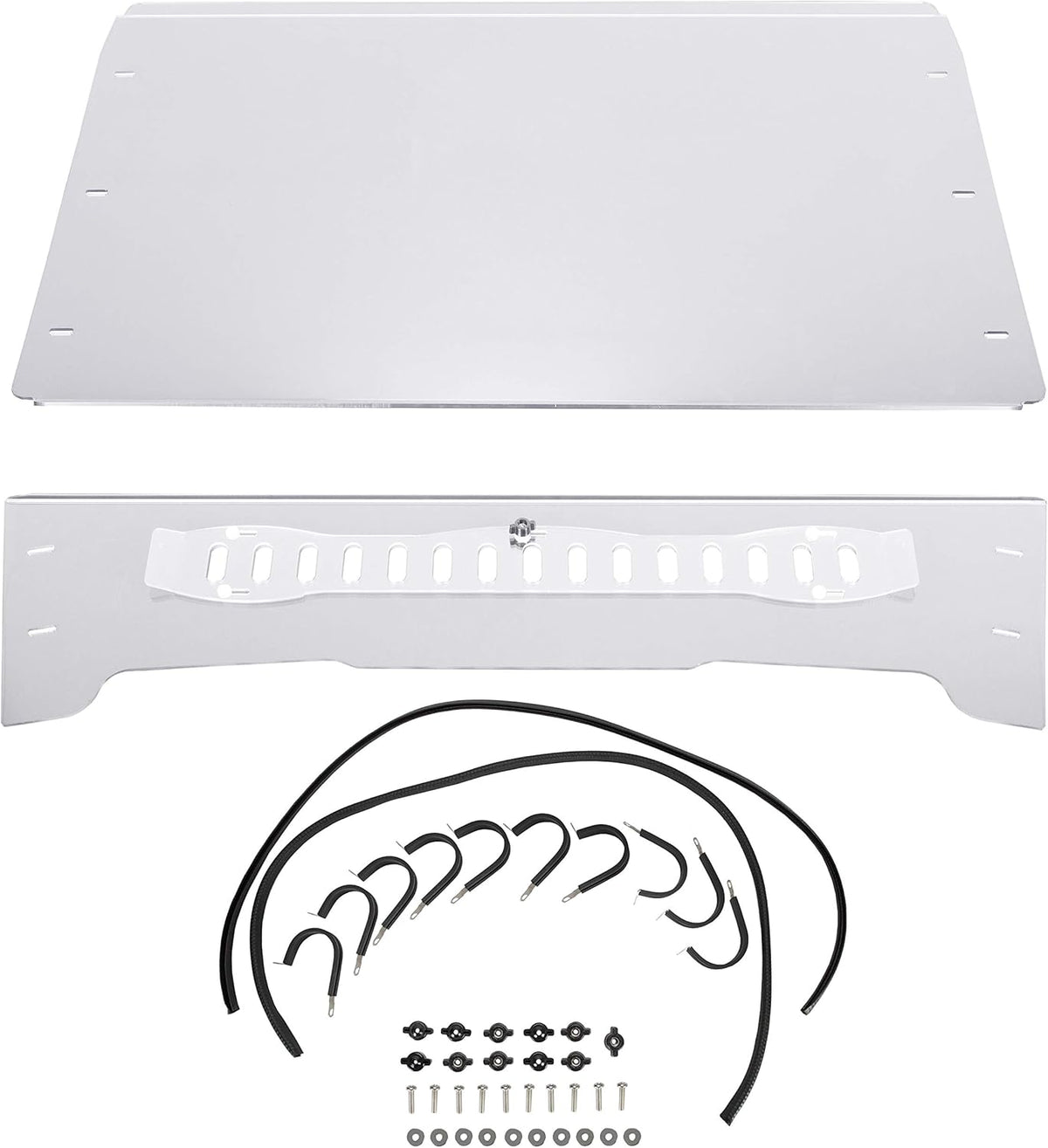 Front Vented Scratch Resistant Windshield C817