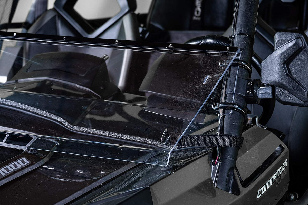 Compatible with Can-Am Commander Full Tilting UTV Windshield 3/16” A732086