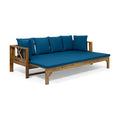 Extendable Acacia Wood Daybed Sofa J518885