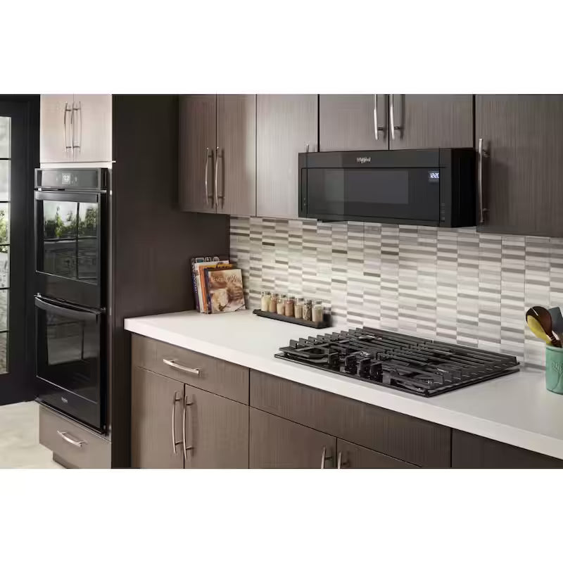 Low Profile Microwave Hood Combination in Black Y332741
