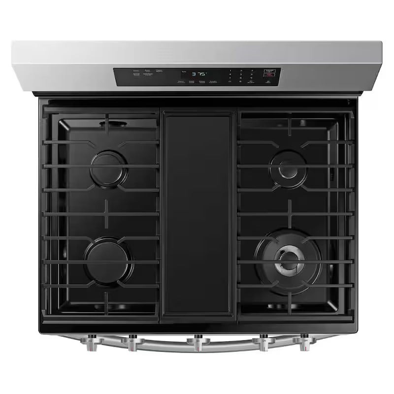 6.0 cu. ft. Smart Freestanding Gas Range with Dual Power Burner Stainless Steel Y61098