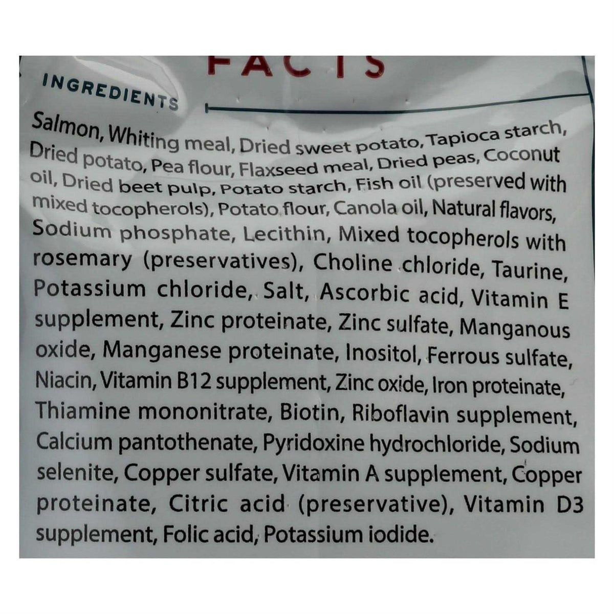 Salmon & Sweet Potato Recipe Dry Cat Food L6862