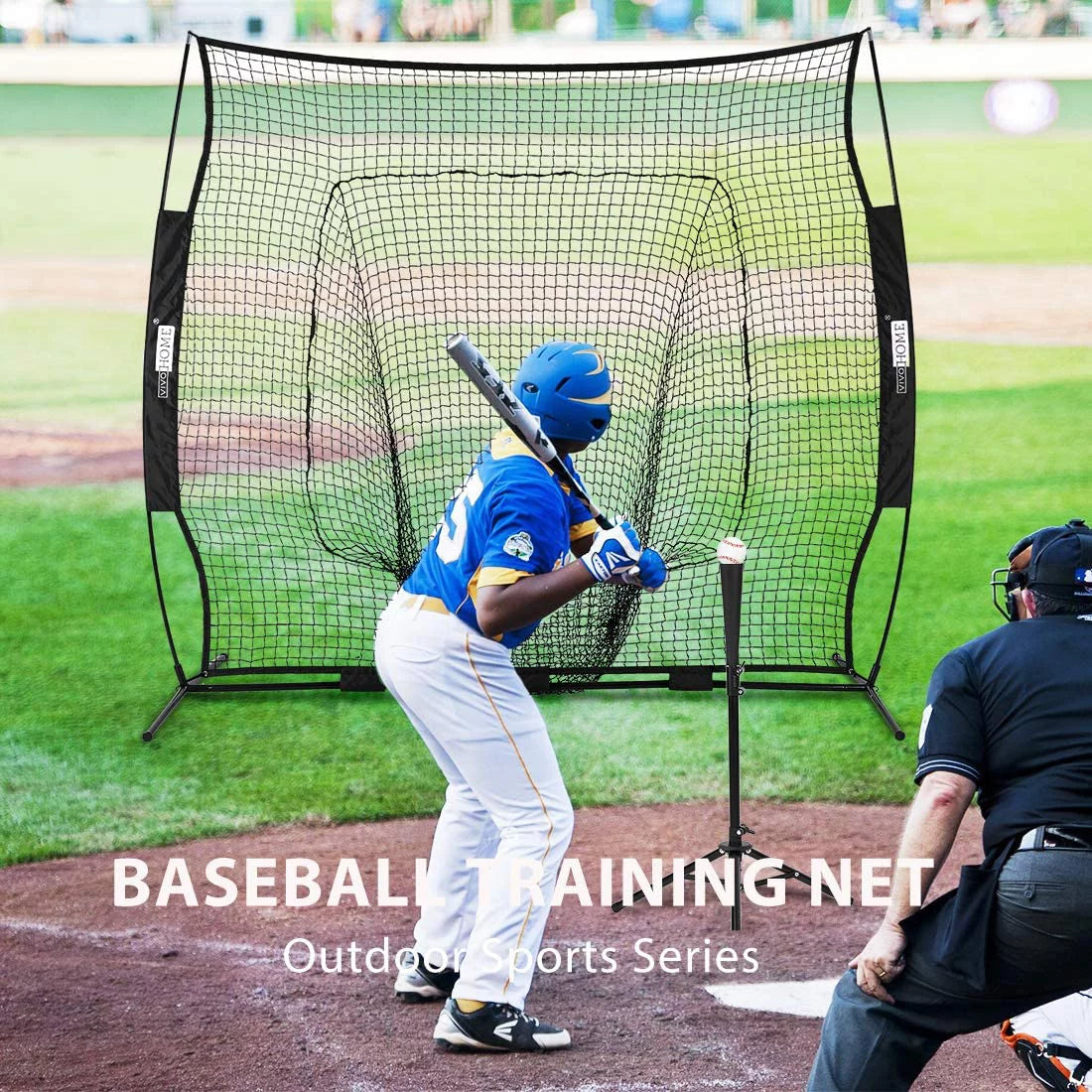 7x7Ft Baseball Softball Practice Net with Carry Bag B2156