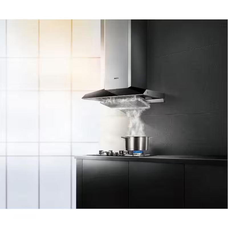 36 in. 1100 CFM Wall Mount Range Hood with Touchscreen Y51760