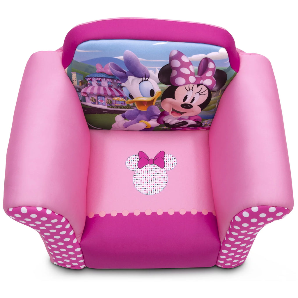 Kids Upholstered Chair with Sculpted Plastic Frame P5098