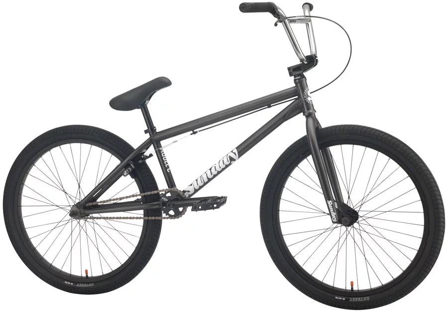 24 BMX Bike Matte Trans Dark Gray Q45253