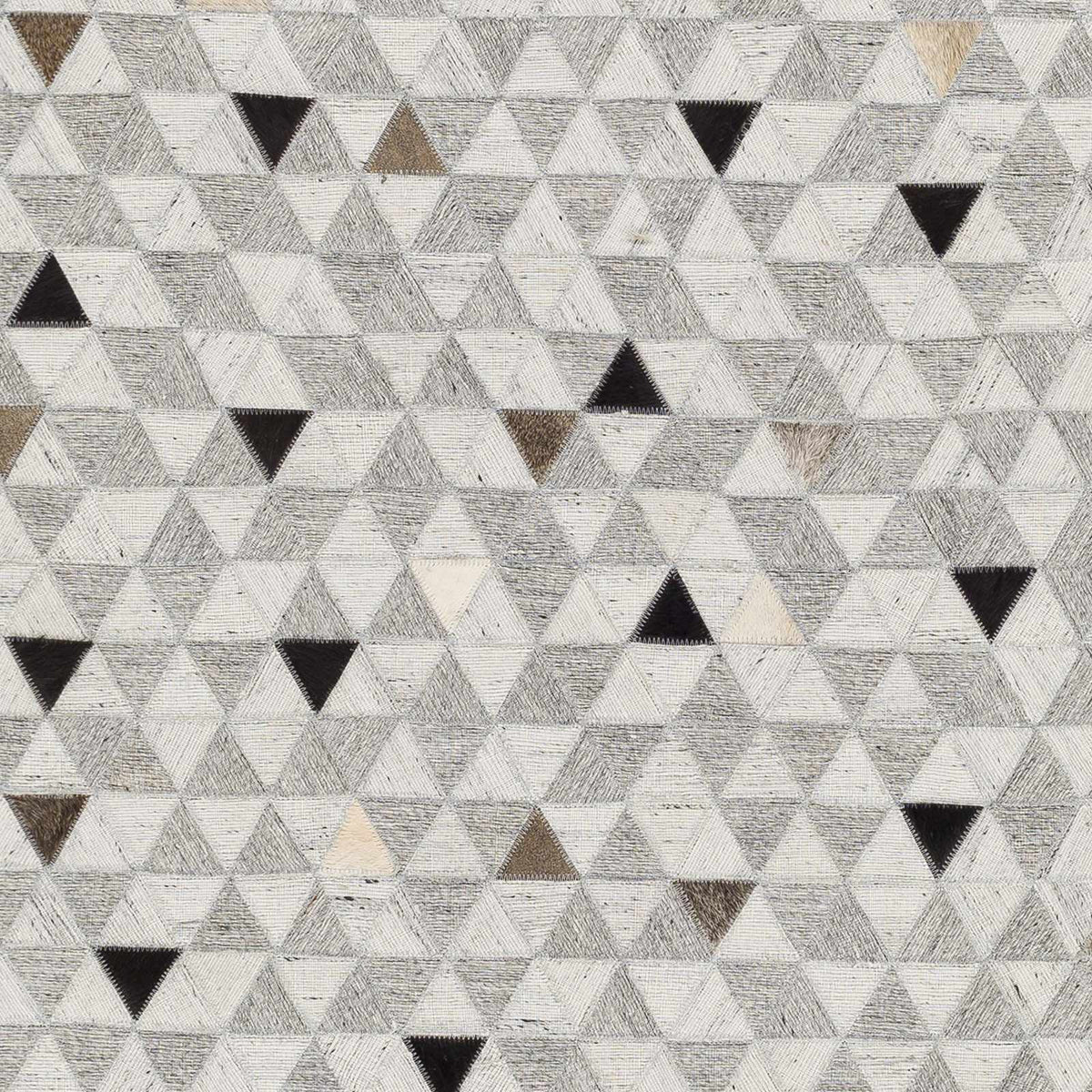 Black Gray Brown 2' x 3' Area Rug O48518