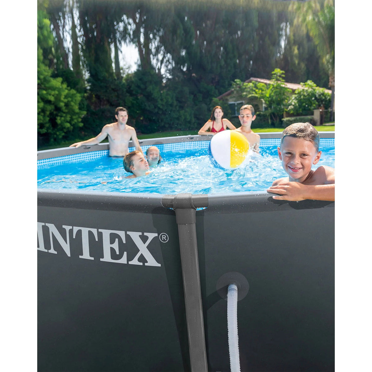 16' x 48 Above Ground Pool Set with Sand Filter Pump H308919