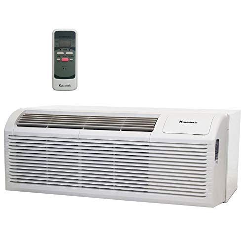 Air Conditioner Heat Pump with Wall Sleeve, Aluminum Grille, Remote Control, & Electric Heater N573747