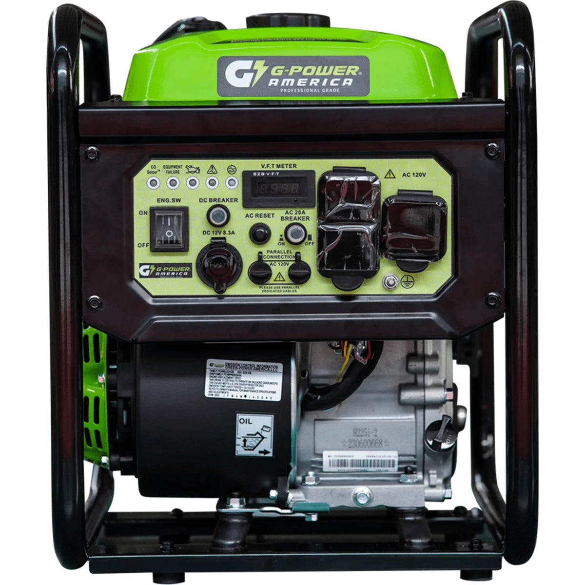 4500W Open Frame Inverter Generator V8796