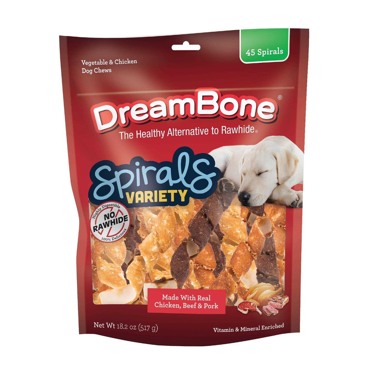 Dog Chews Spirals Variety L17320