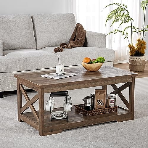 3-Piece Farmhouse Table Set with Charging Station and USB Ports R88432