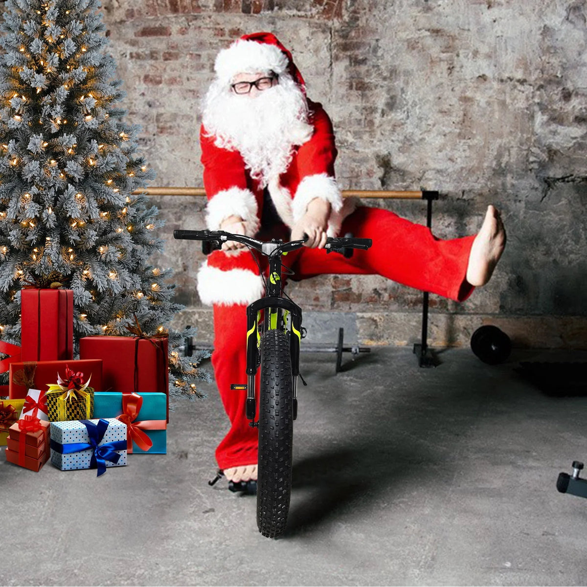 26-inch Fat Tire 21-Speed Mountain Bike B105