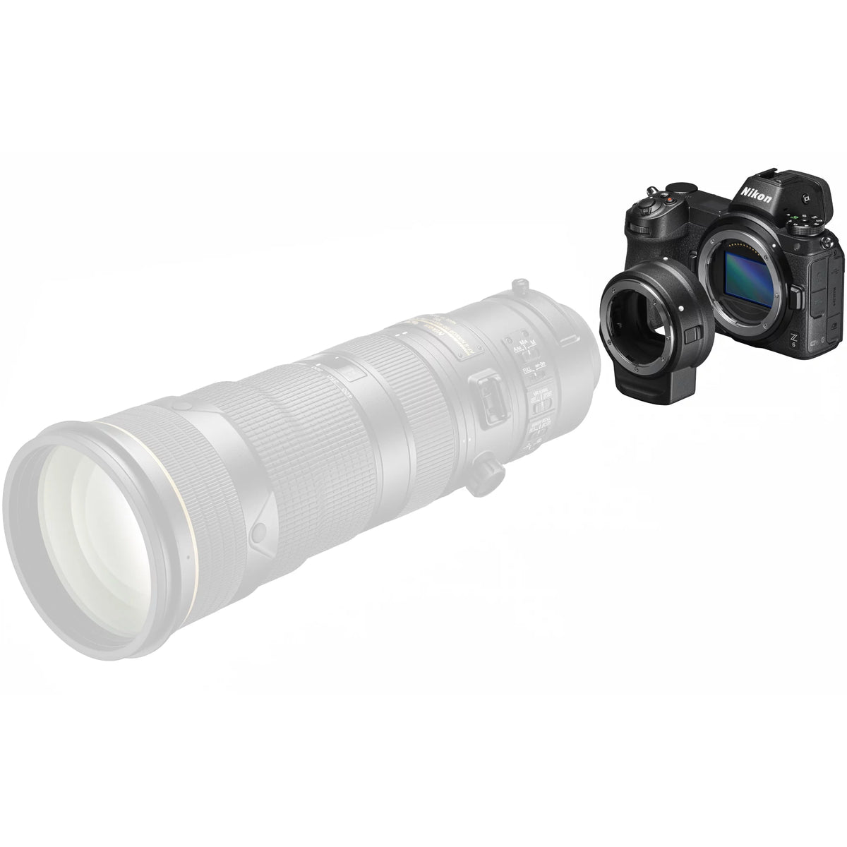 Mirrorless Full-Frame 4K Ultra HD Camera Body with Mount Adapter and Accessory Kit P9924