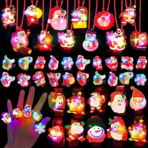 Light Up Christmas Party Favors 42 Pack P1684
