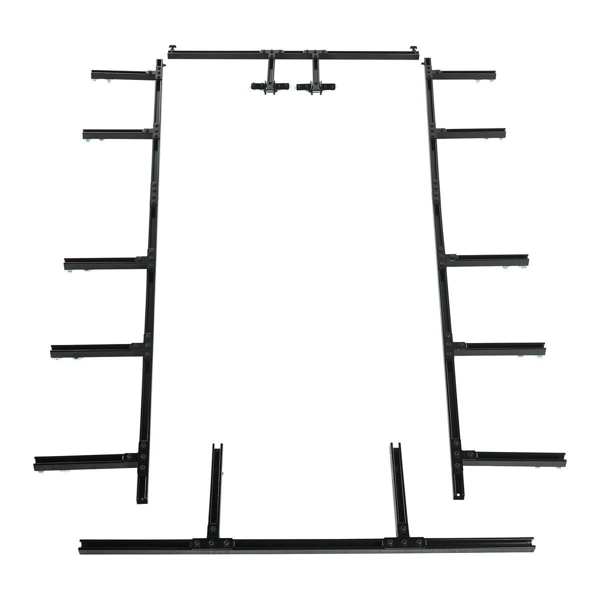 5 ft. x 10 ft. Modular Utility Trailer Top Rail System V29951