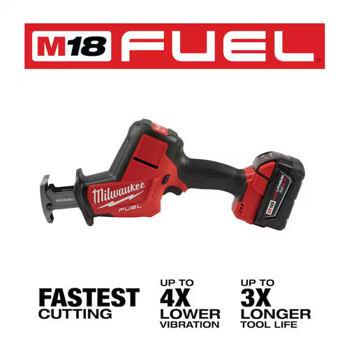 18V Lithium-Ion Brushless Cordless Reciprocating Saw Kit with Impact Driver U4108
