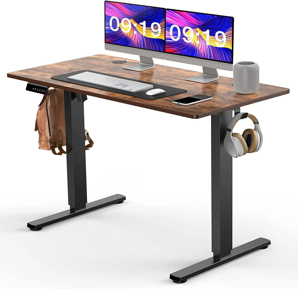 Electric Height Adjustable Standing Desk 55 x 24 in C241028