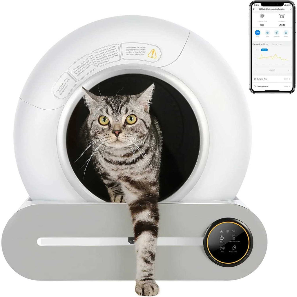 Self-Cleaning Automatic Cat Litter Box with APP Control V846444