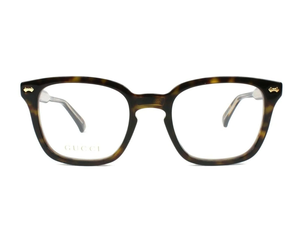 Havana Rectangular Square 50 mm Eyeglasses F457
