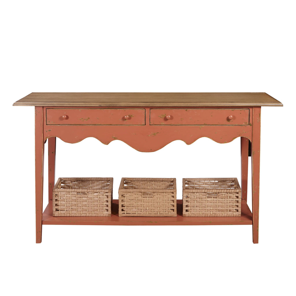 Farmhouse Console Sideboard Entryway Table A46895