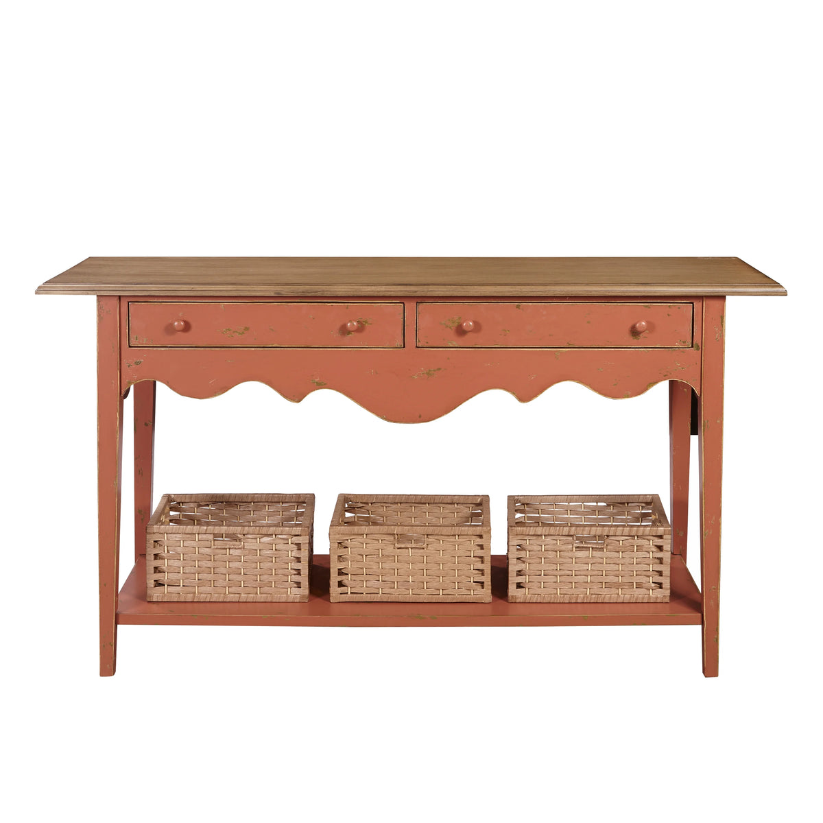 Farmhouse Console Sideboard Entryway Table A46895