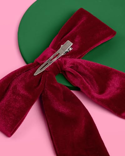 Santa Baby Hair Bow D453