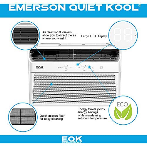 10,000 Btu 115V Window Air Conditioner with Remote Control J9304