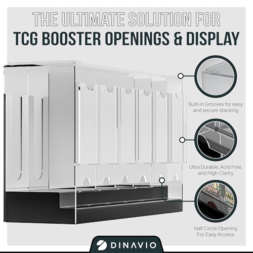 6-Slot Booster Pack Dispenser with Black Base S345307