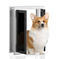 Aluminum Pet Door with Double Panels C95416