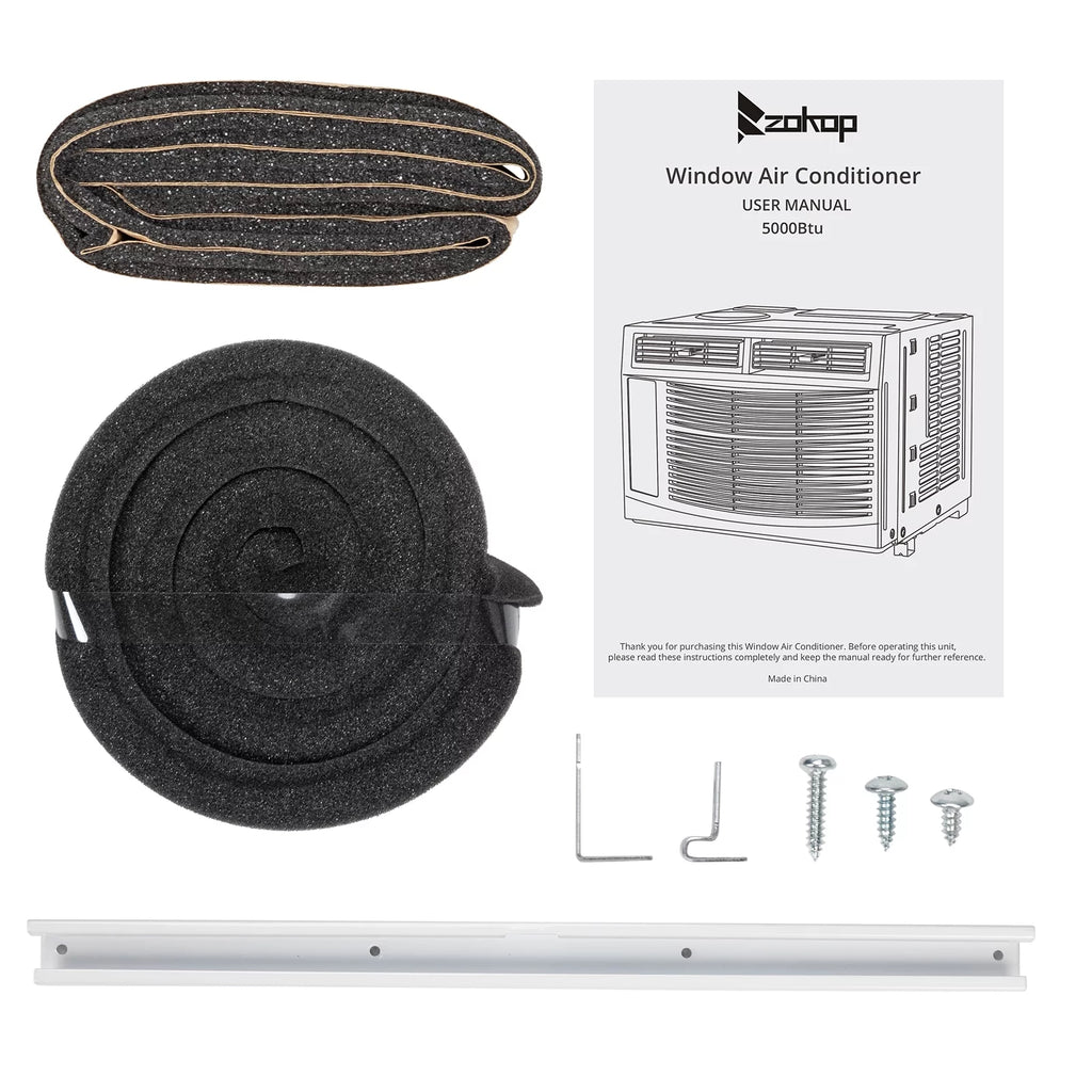 5,000 BTU Window Air Conditioner with Installation Kit R234064