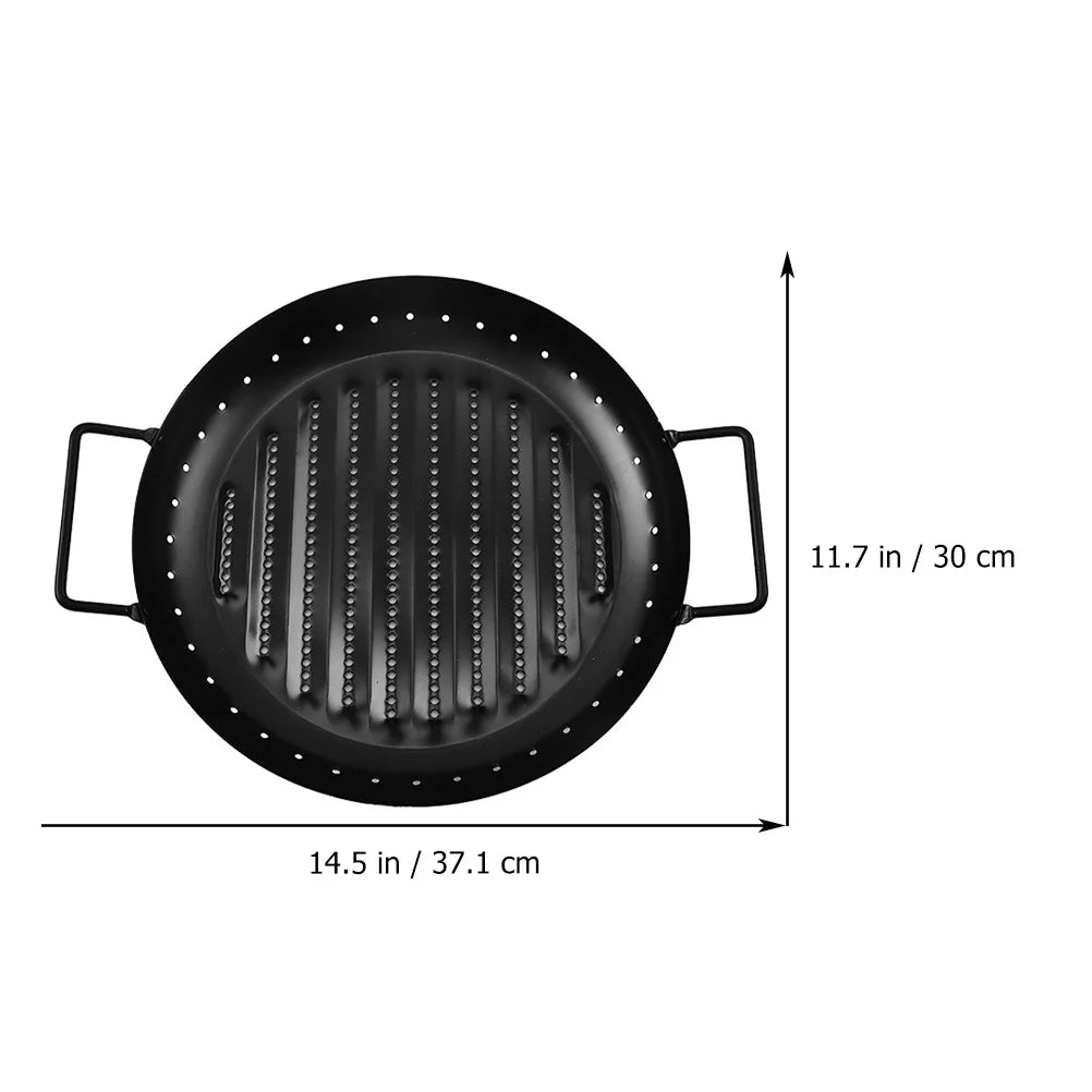 Grill Pan Korean Bbq Tray Griddle Stovetop Non Stick H82802
