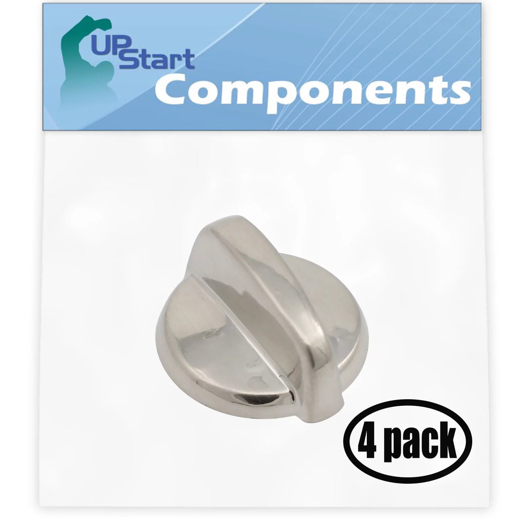 4 Pack Stainless Steel Control Knob J66967