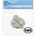 4 Pack Stainless Steel Control Knob J66967