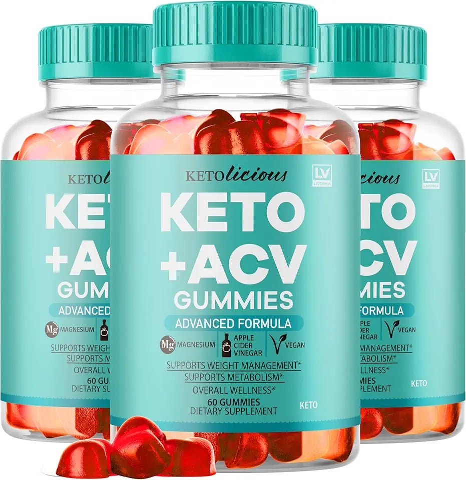 3 Pack 180 Gummies Keto ACV Gummies Q955815